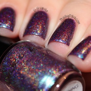 @femme_fatale_cosmetics "Burning Dusk" is up at PeachyPolish.com!