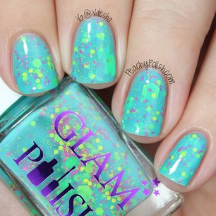@glampolish_ "Leapfrog" is up on the blog! PeachyPolish.com