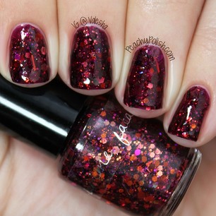 @femme_fatale_cosmetics "Wickerman Embers" is up at PeachyPolish.com!