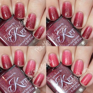 @polishedbykpt "Naughty & Nice". All the details are up at PeachyPolish.com!