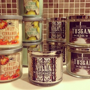 And my Bath & Body Works haul! $8 a candle! Whoot!