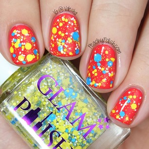 @glampolish_ "Bee-Do! Bee-Do! Bee-Do!" Is up at PeachyPolish.com!