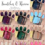  Some @habitcosmetics swatches and review are up at PeachyPolish.com. #HabitCosmetics #PeachyPolish 