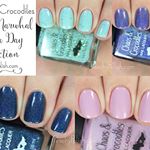 Launched today, @chaosandcrocodiles It's A Narwhal Kinda Day Collection! Details on the blog! #peachypolish #chaosandcrocodiles 