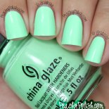 China Glaze: Summer 2013 Sunsational Collection Cremes China Glaze: Summer 2013 Sunsational Collection Cremes