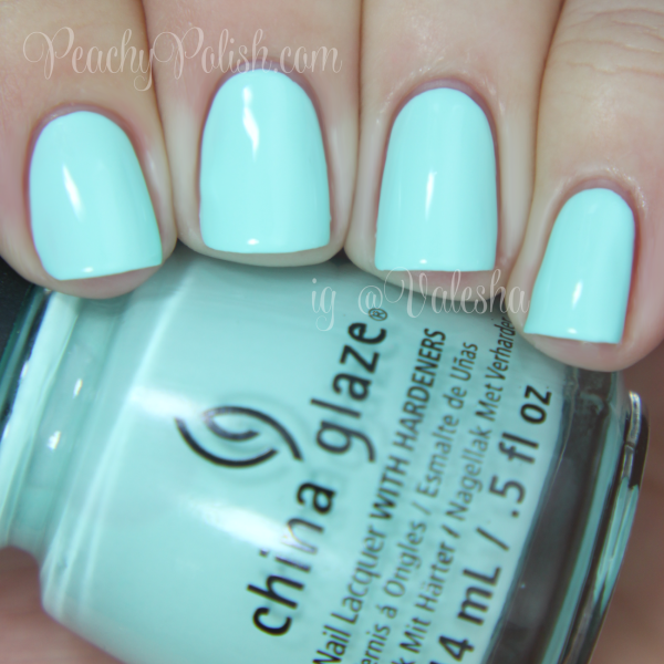 China Glaze At Vase Value - Peachy Polish
