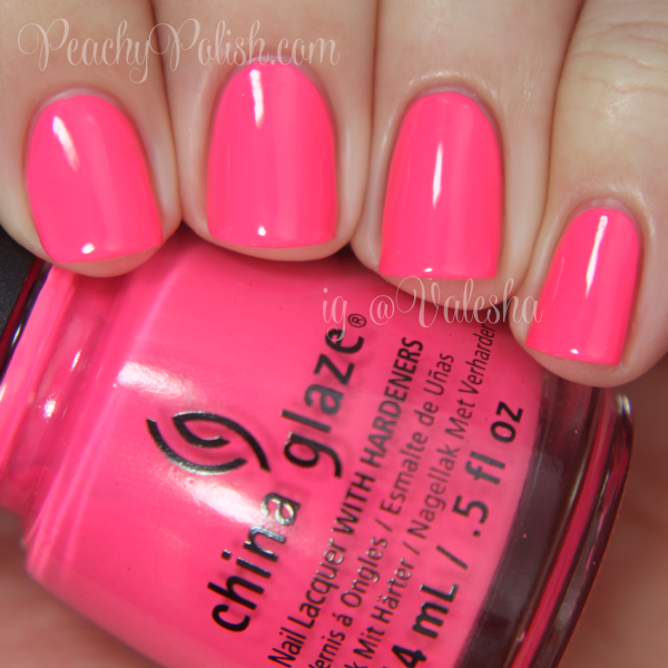 China Glaze Peonies & Park Ave - Peachy Polish
