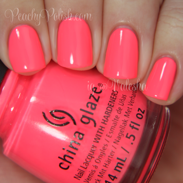 China Glaze Thistle Do Nicely - Peachy Polish