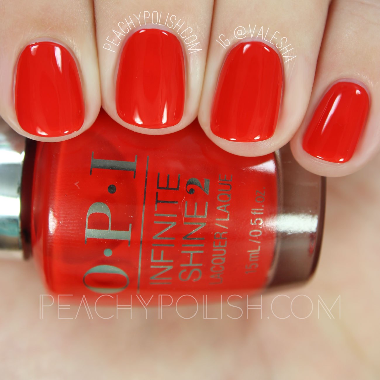 OPI Can't Tame A Wild Thing | Infinite Shine Breakfast At Tiffany's Collection | Peachy Polish