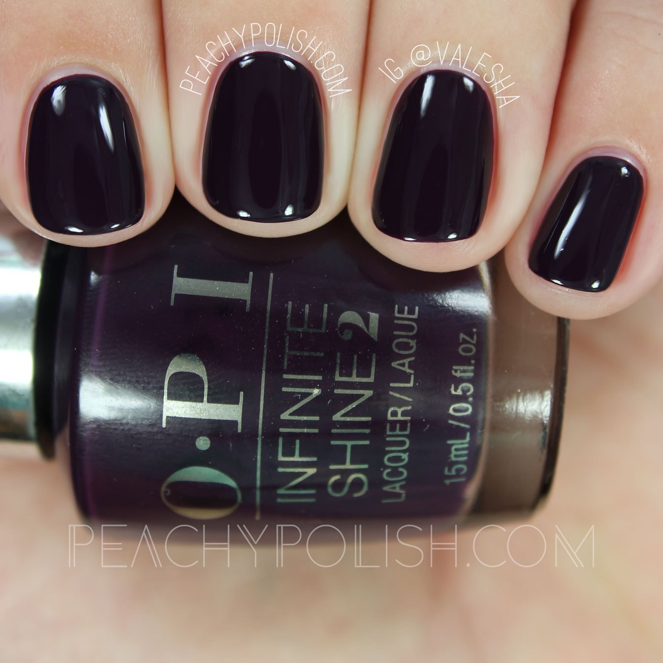 OPI I'll Have A Manhattan | Infinite Shine Breakfast At Tiffany's Collection | Peachy Polish