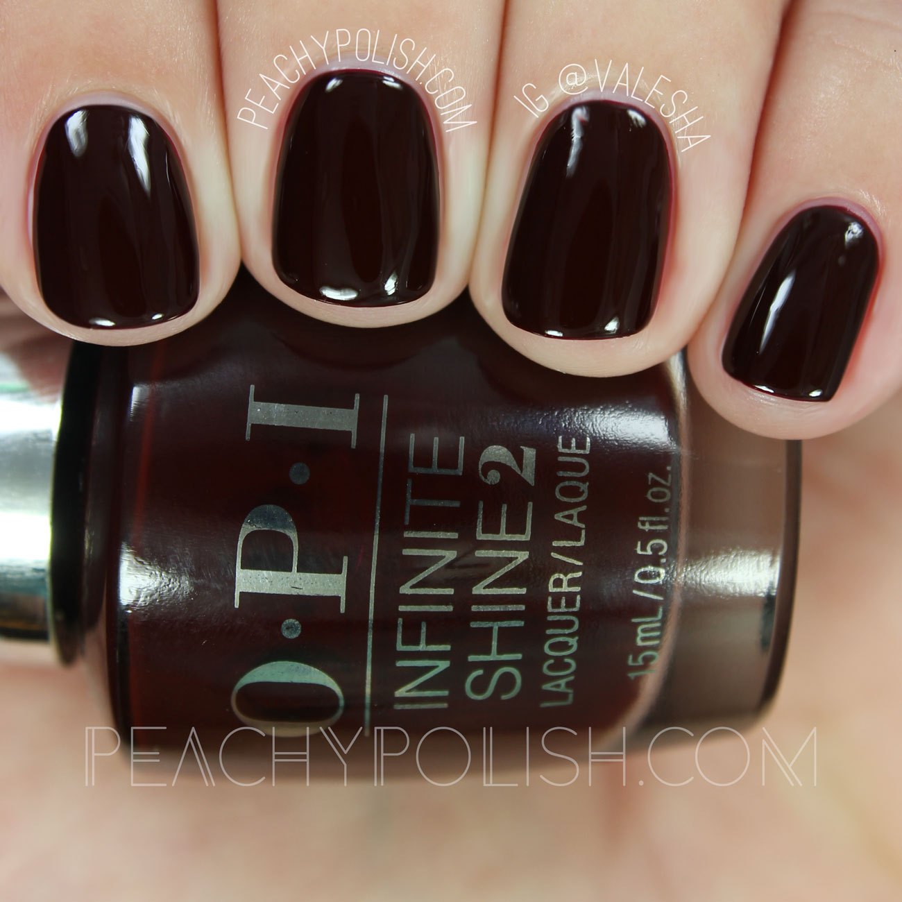 OPI Party At Holly's | Infinite Shine Breakfast At Tiffany's Collection | Peachy Polish
