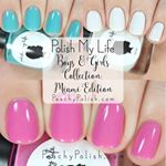  @polishmylife Girls & Boys Collection: Miami Edition is crelly heaven!  check out these puppies on my blog! #PolishMyLife #PeachyPolish 