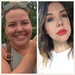 #FaceToFaceFriday: The photo on the left is from April 2017. On the right, was from a couple weeks ago. These photos are almost exactly 1 year apart and I’ve lost 66 lbs since. If I can do it, anyone can! I believe in you! #pcos #hashimotosthyroiditis #beforeandafter #fitspo #weightloss #fitnessmotivation #youvegotthis #lifestylechange #nodiets #FaceToFaceFriday: The photo on the left is from April 2017. On the right, was from a couple weeks ago. These photos are almost exactly 1 year apart and I’ve lost 66 lbs since. If I can do it, anyone can! I believe in you! #pcos #hashimotosthyroiditis #beforeandafter #fitspo #weightloss #fitnessmotivation #youvegotthis #lifestylechange #nodiets