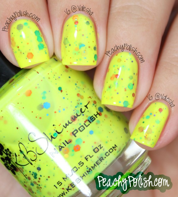 KBShimmer Blinded By The Bright - Peachy Polish
