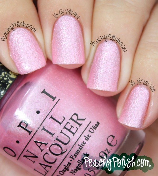OPI Pussy Galore - Peachy Polish