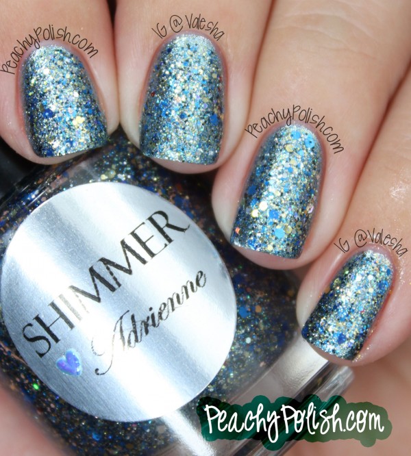 Shimmer Polish Adrienne - Peachy Polish