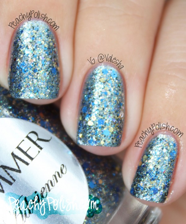 Shimmer Polish Adrienne - Peachy Polish