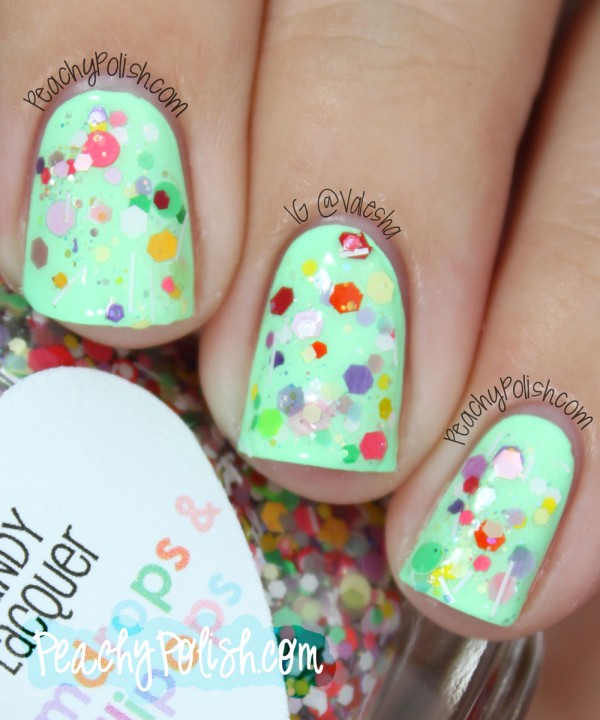 Candy Lacquer Gumdrops & Lollipops - Peachy Polish