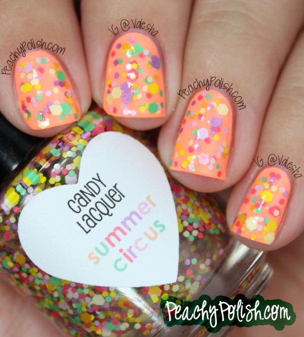 Candy Lacquer Summer Circus - Peachy Polish