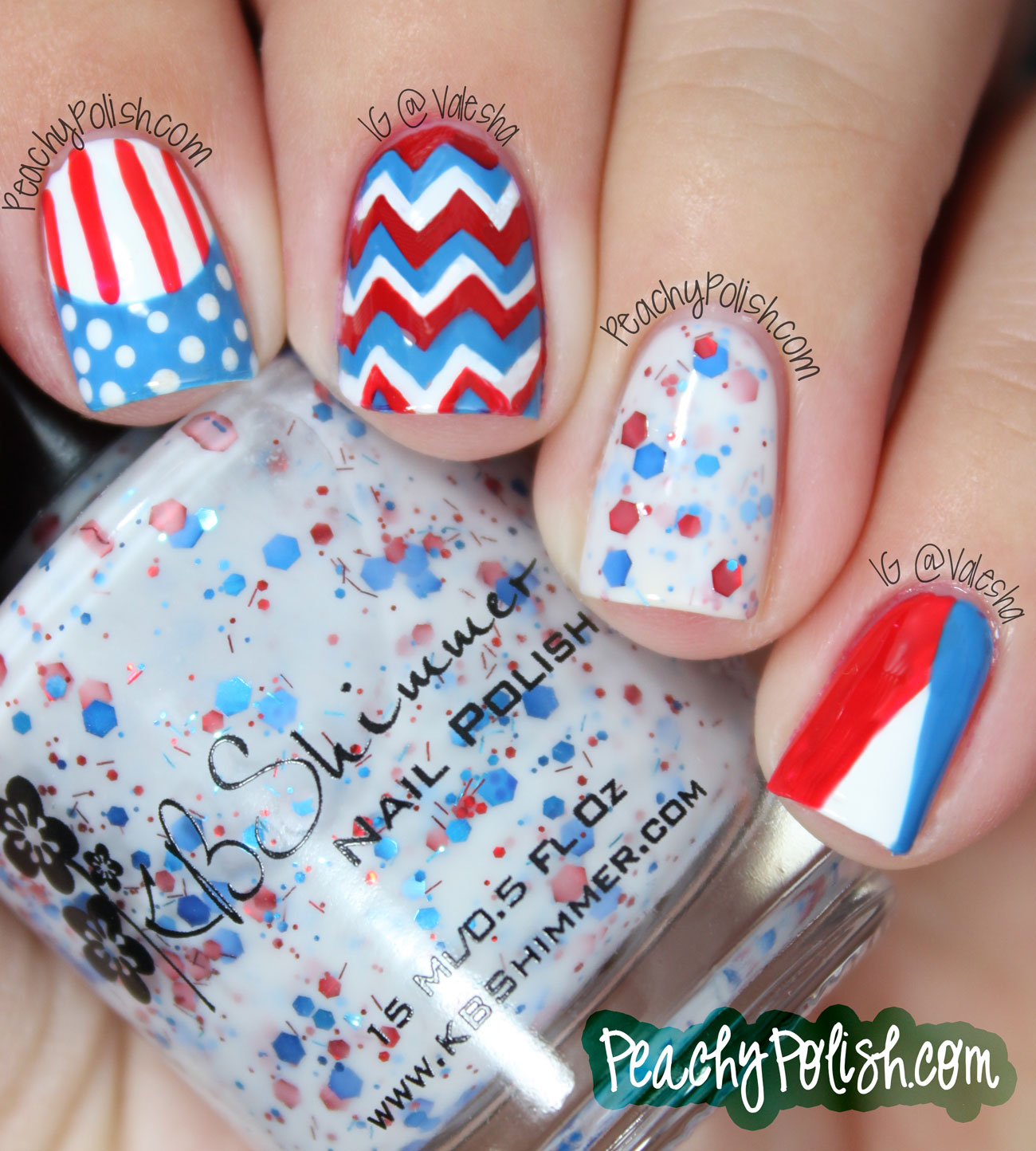 Nails Of The Day: 4th of July Edition Nails Of The Day: 4th of July Edition
