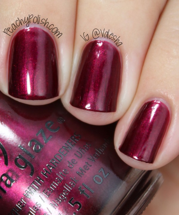 China Glaze Red-y & Willing