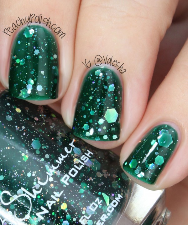KBShimmer Green Hex & Glam