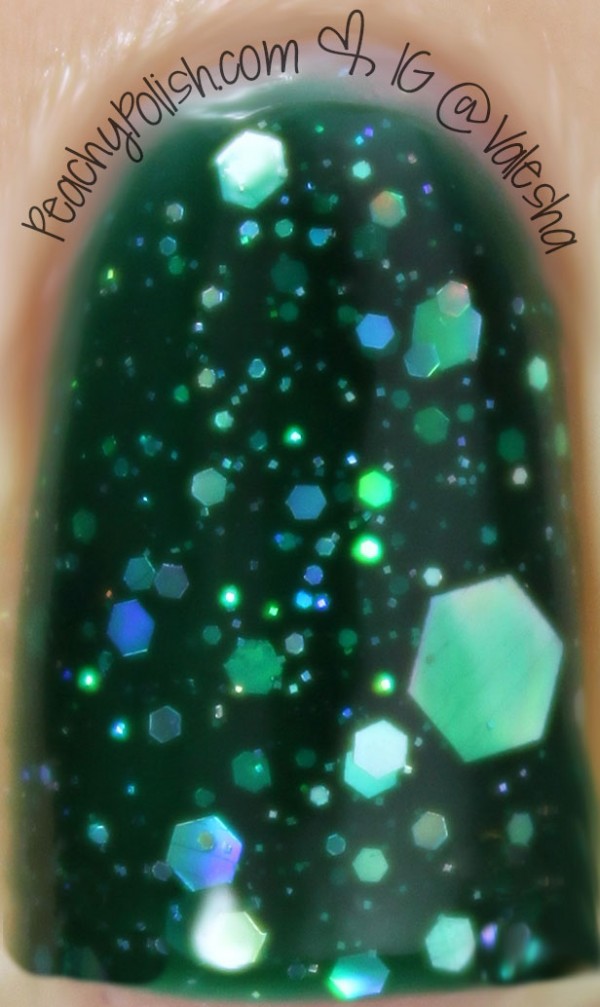 KBShimmer Green Hex & Glam