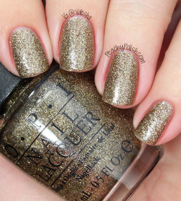 OPI All Sparkly And Gold
