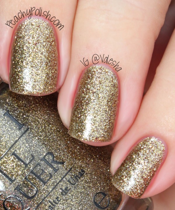 OPI All Sparkly And Gold