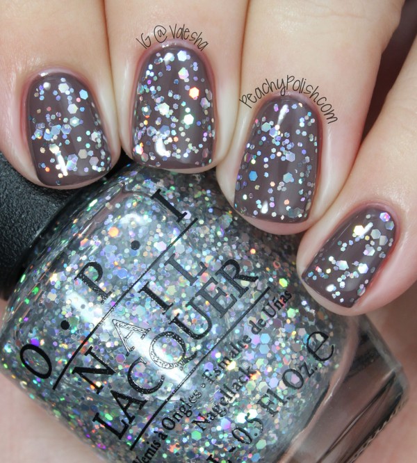OPI Snowflakes In The Air With Top Coat