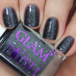 Glam Polish Black Opal - Peachy Polish