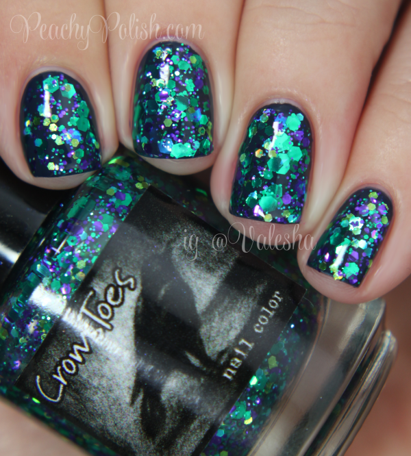 CrowsToes Dragon In Drag - Peachy Polish
