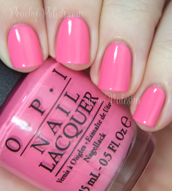 OPI Kiss Me I'm Brazilian - Peachy Polish