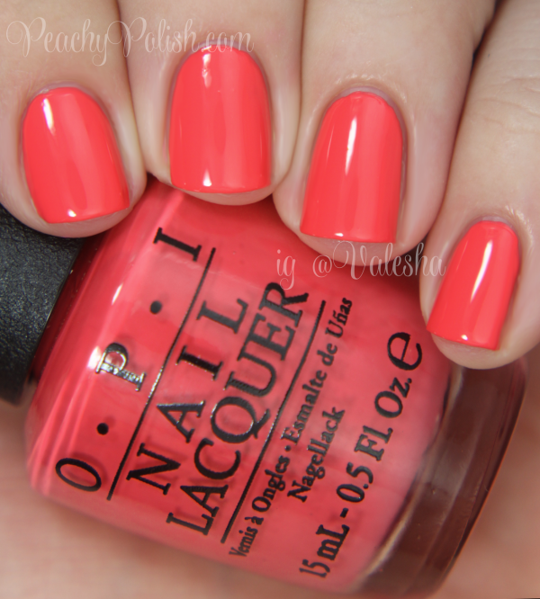 OPI Live.Love.Carnaval - Peachy Polish