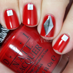 OPI Over & Over A-Gwen & Swarovski Crystals - Peachy Polish
