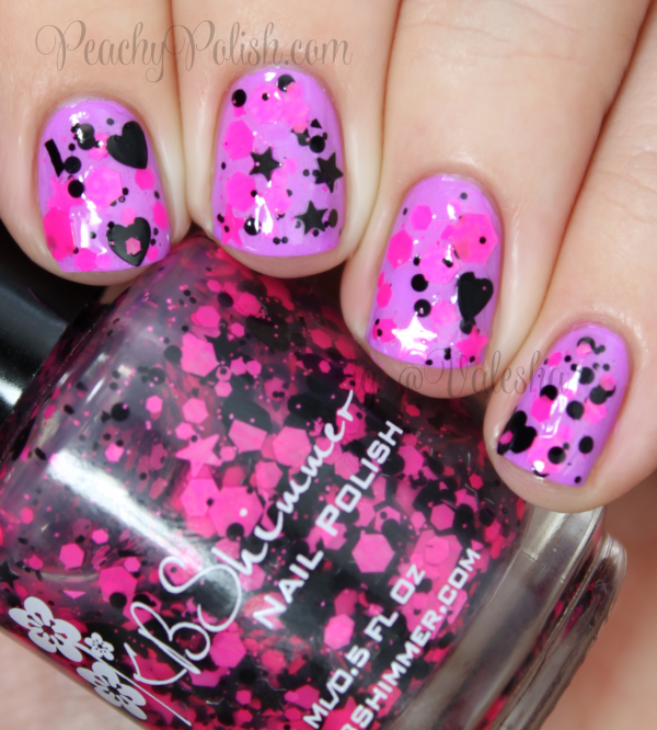 KBShimmer U Rock My ♥ - Peachy Polish