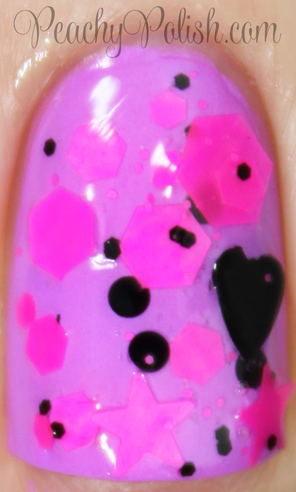 KBShimmer U Rock My ♥ - Peachy Polish