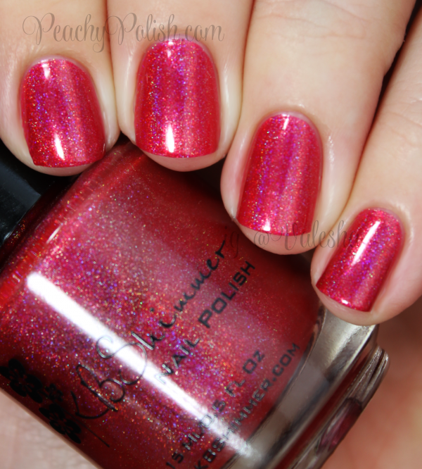 KBShimmer Whole Lava Lovin' - Peachy Polish