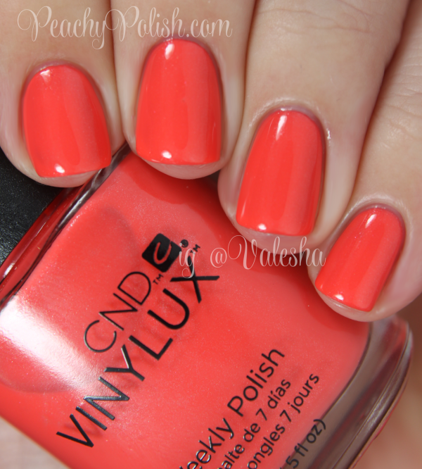 CND Vinylux Desert Poppy - Peachy Polish