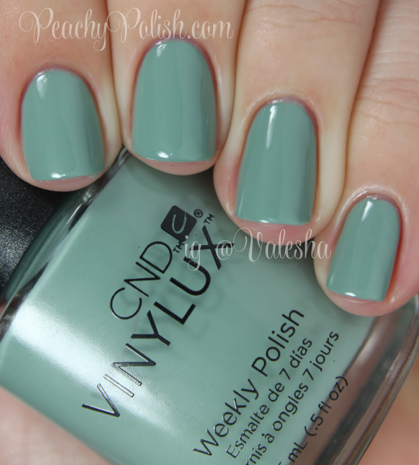 CND Vinylux Sage Scarf - Peachy Polish