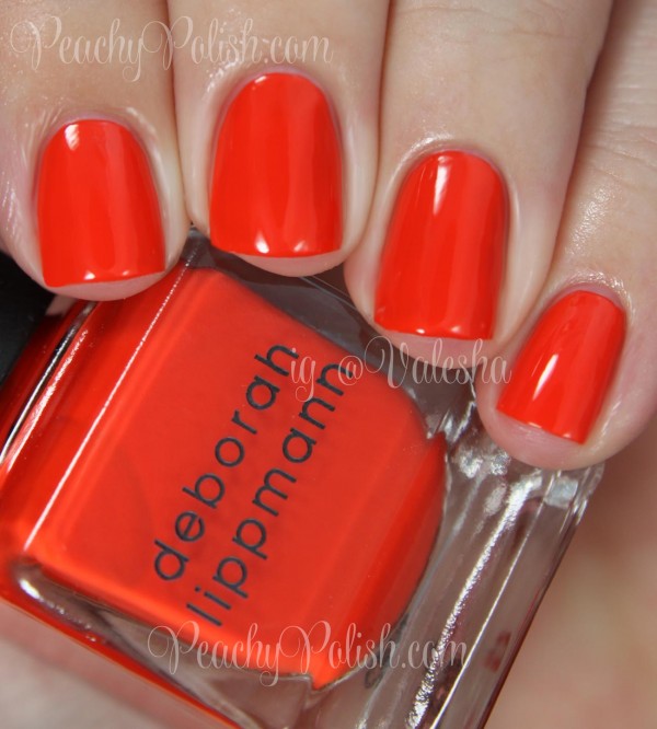 Deborah Lippmann Don't Stop Believin' | Summer 2014 80s Rewind | Peachy Polish