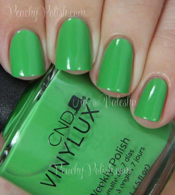 CND VINYLUX Lush Tropics | Summer 2014 Paradise Collection | Peachy Polish