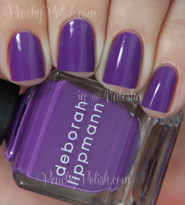 Deborah Lippmann Maniac | Summer 2014 80s Rewind | Peachy Polish