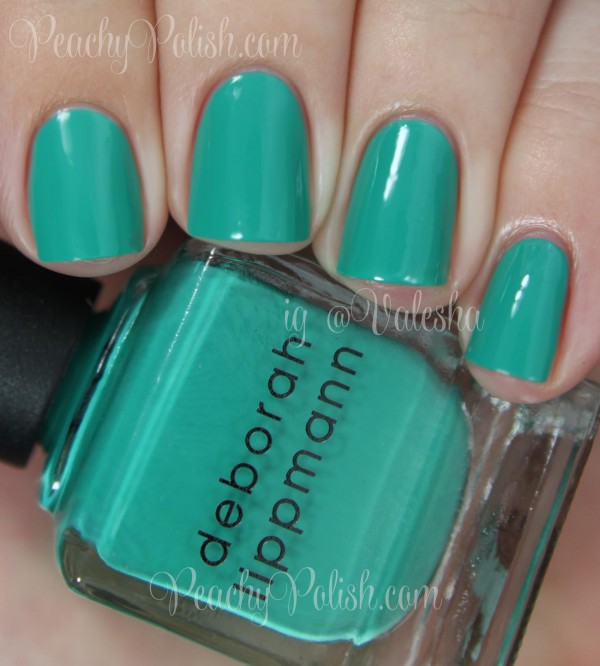 Deborah Lippmann She Drives Me Crazy | Summer 2014 80s Rewind | Peachy Polish