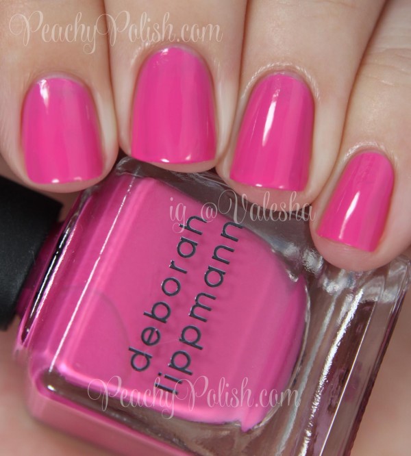 Deborah Lippmann Whip It | Summer 2014 80s Rewind | Peachy Polish