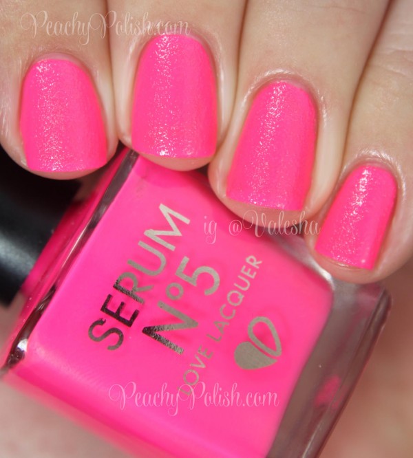 Serum No. 5 I Gleam In Pink | Spring/Summer 2014 Collection Part 2 | Peachy Polish