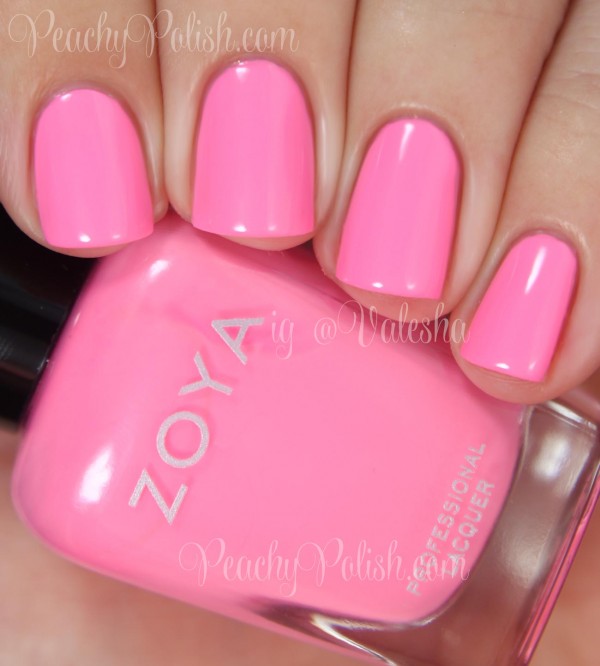 Zoya Kitridge | Summer 2014 Tickled Collection | Peachy Polish