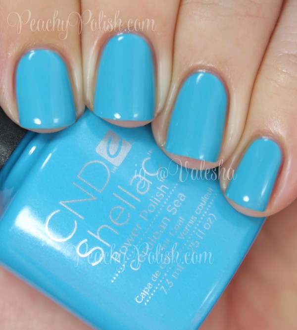 CND Cerulean Sea | Summer 2014 Paradise Collection | Peachy Polish