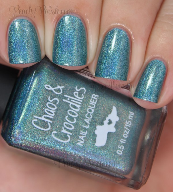 Chaos & Crocodiles Cipher | Summer 2014 Secret Agent Collection | Peachy Polish