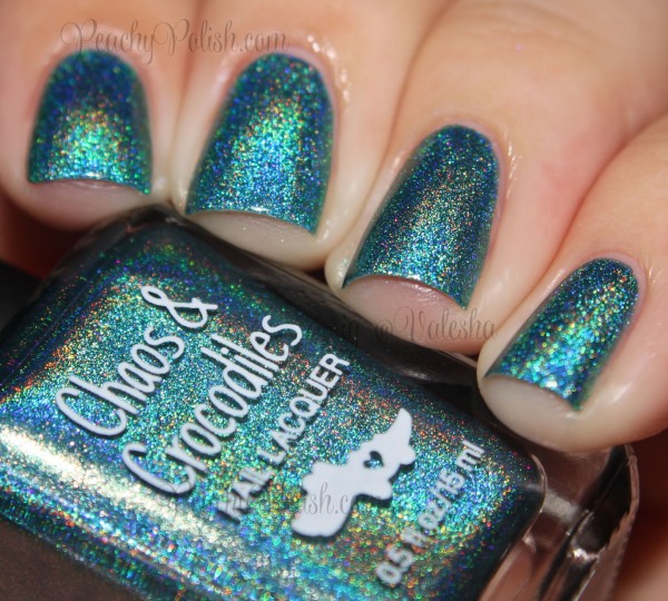 Chaos & Crocodiles Cipher | Summer 2014 Secret Agent Collection | Peachy Polish